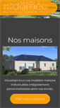 Mobile Screenshot of maisons-domeo.com